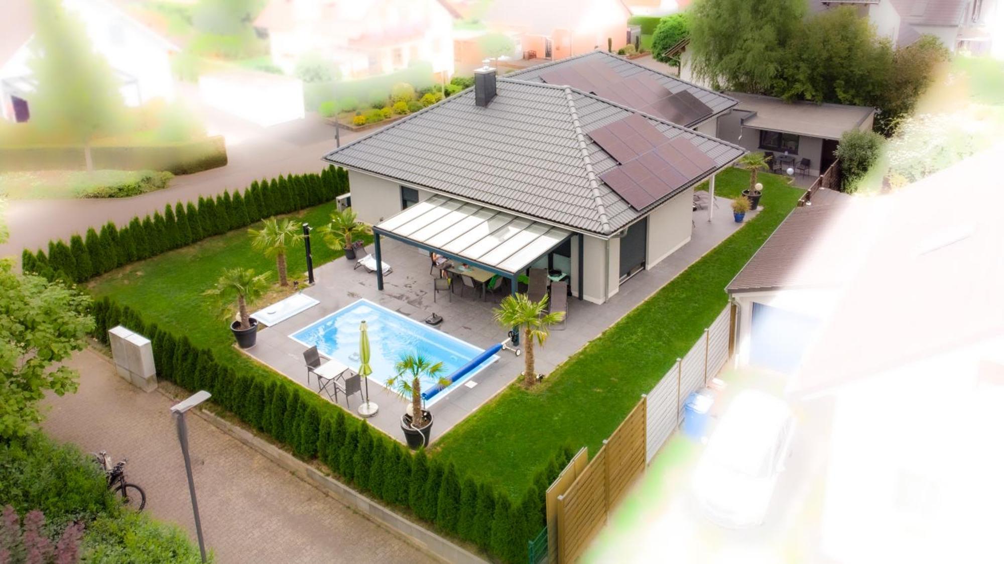 Grosszuegige Unterkunft Mit Terrasse Oberbrechen エクステリア 写真